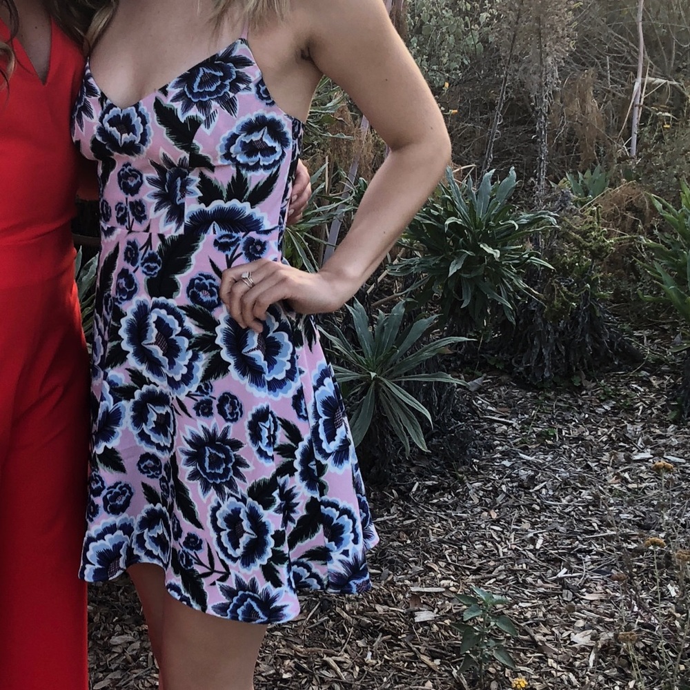 Show Me Your Mumu Floral Mini Dress